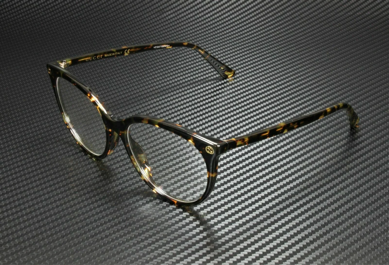 GUCCI GG0093O 002 Round Oval Havana Women