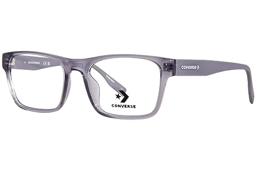 New CONVERSE Q317 Grey Wood Grain Round Unisex Eyeglasses Frame 48-20-145