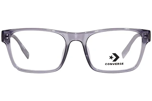New CONVERSE Q317 Grey Wood Grain Round Unisex Eyeglasses Frame 48-20-145 2