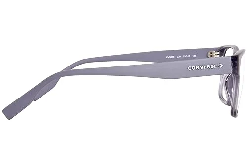 New CONVERSE Q317 Grey Wood Grain Round Unisex Eyeglasses Frame 48-20-145 3