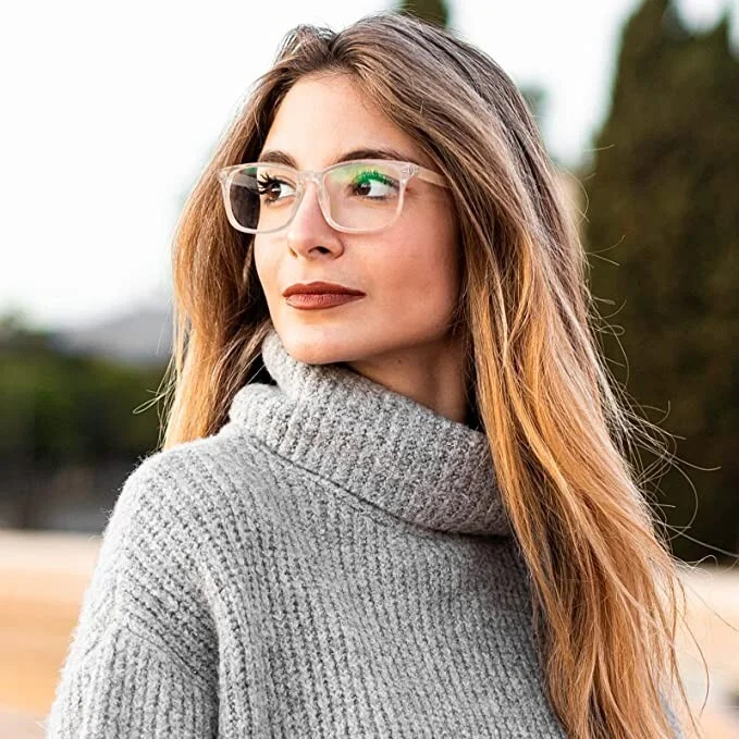 New Fashion Glasses Non Prescription Fake Glasses for Women Men Clear Lens . 3