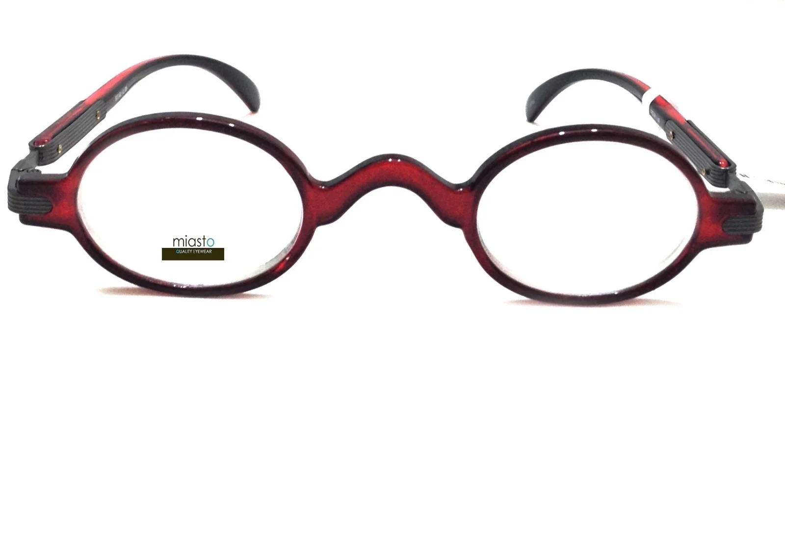 NEW Miasto Retro Mini Oval Round Rx Optical Spectacle Eyeglasses Frames~TORTOISE