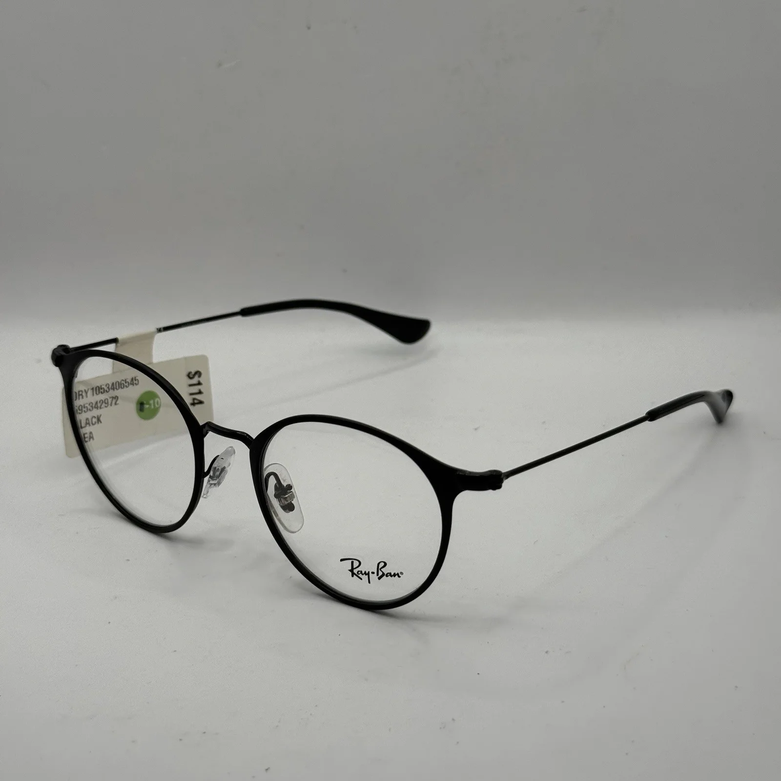 Ottoto Waterloo Black Round 35-001853 Eyeglasses Frames 53-20-145 3